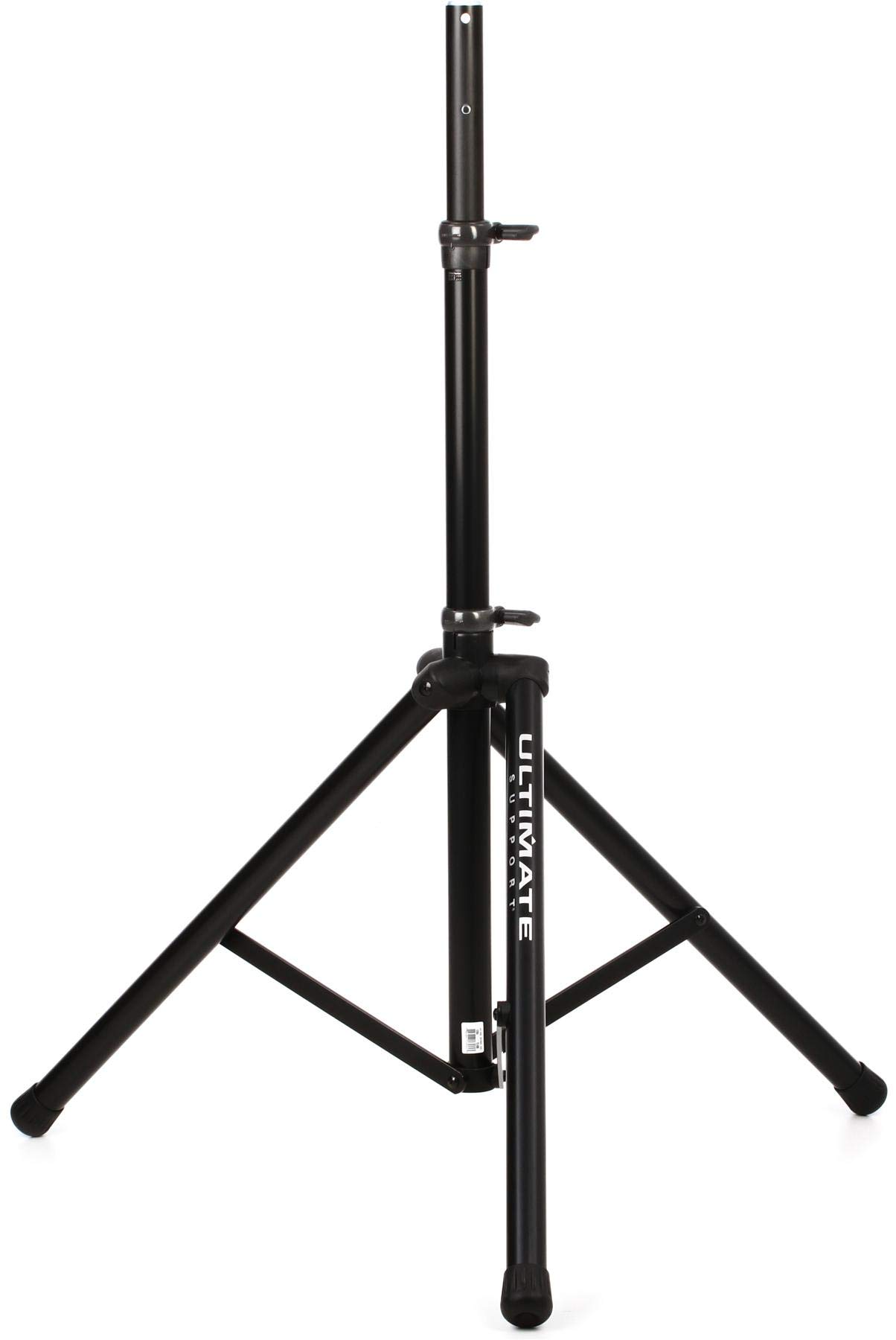 Ultimate Support TS-80B Heavy Duty Speaker Stand - Adjustable Height 30-48