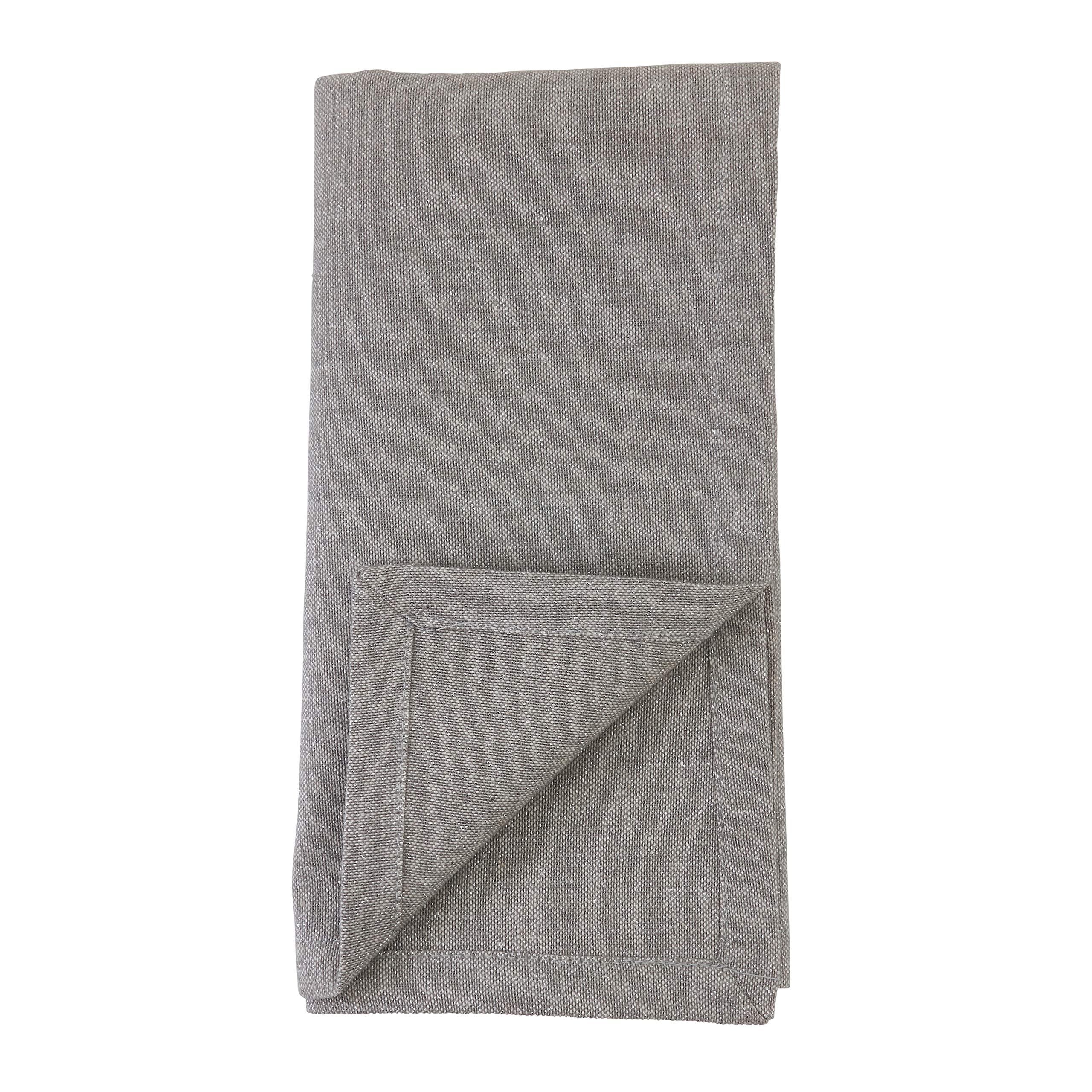 Shimmer Design Table Napkins (Set of 4) - Elegant Dinner Party Napkins for Weddings, Holidays & Special Occasions - Premium Quality Decorative Napkins for Formal Dining & Home Decor