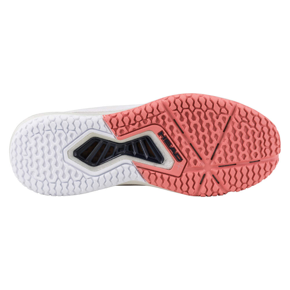 Head Motion Pro Women's Pickleball Shoes - Lightweight Tennis Court Sneakers for Women in White | Perfect for Pickleball, Tennis & Indoor Court Sports