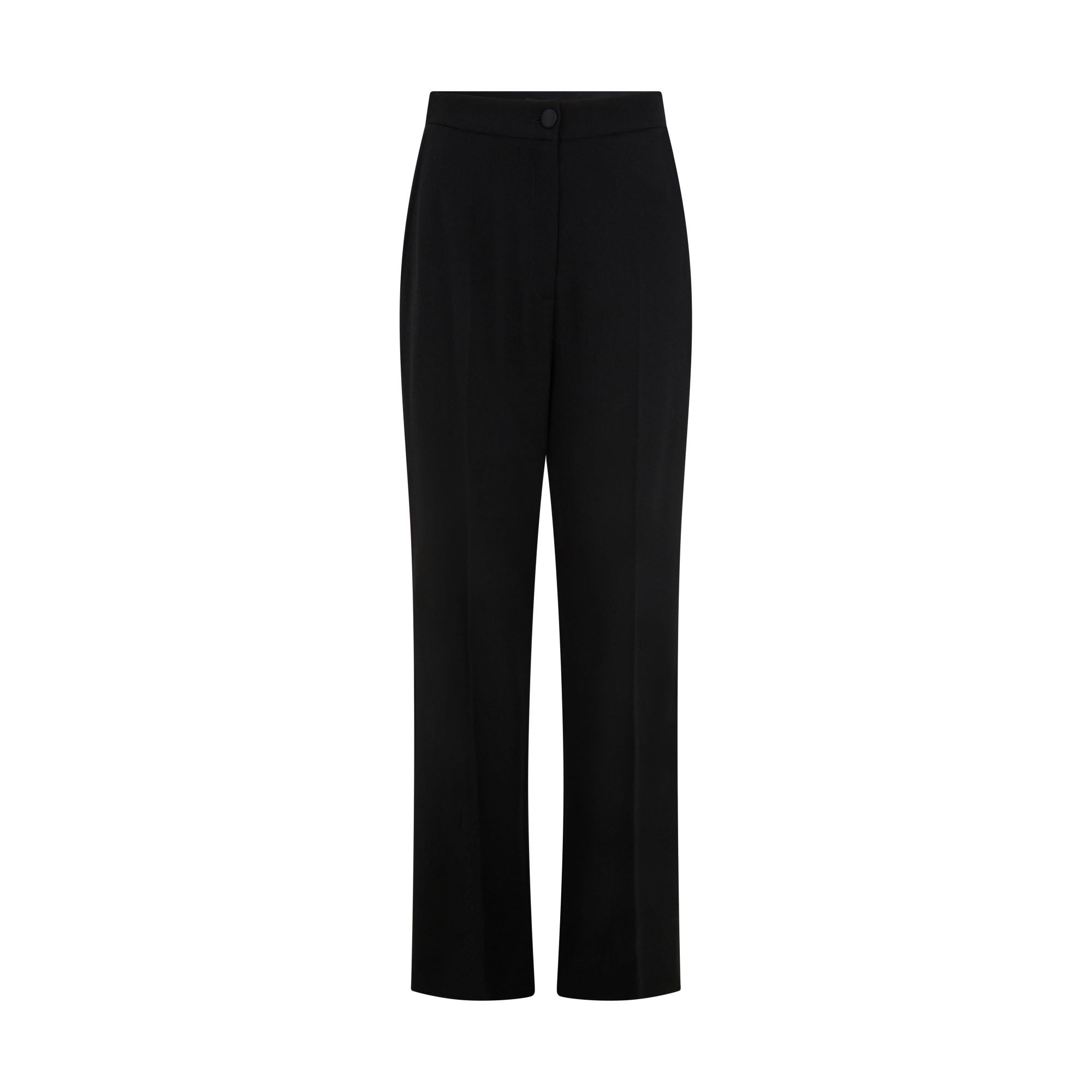 Lexi Tailored Wool Crepe Pants for Women - High Waist Office Pants, Professional Work Trousers for Business & Formal Occasions