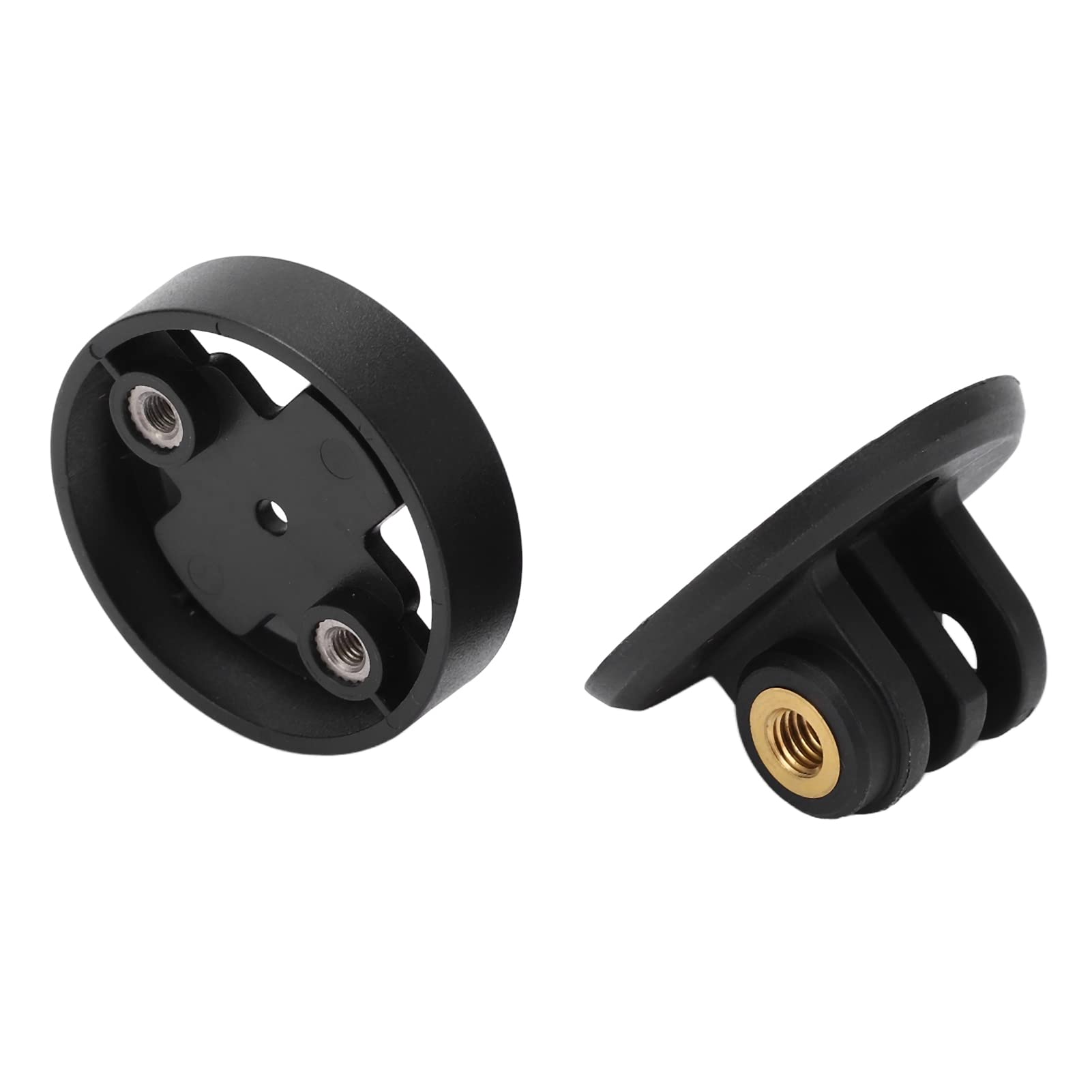 Shanrya Bike Computer Mount Base - Compact Plastic Bicycle GPS Holder Adapter for Cycling, Hiking & Outdoor Sports - Lightweight & Portable Cycling Accessory