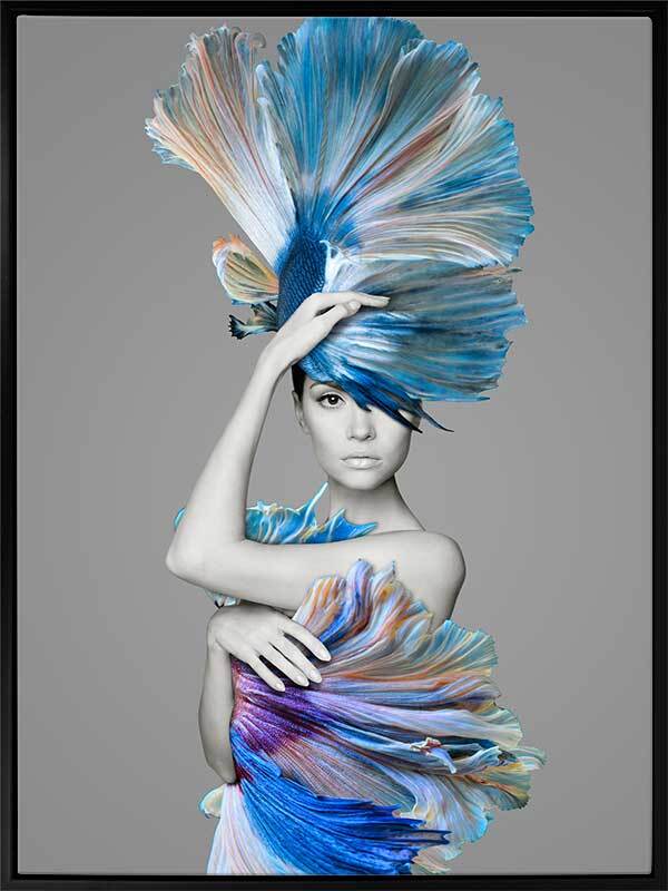 Delphine Canvas Art Print - High-Quality Wall Decor for Living Room, Bedroom & Office | Perfect Gift for Home & Interior Design