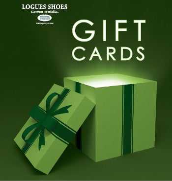 Logue's Shoes Gift Card - Perfect for Birthdays, Holidays & Special Occasions - Stylish Footwear Gift for Men & Women
