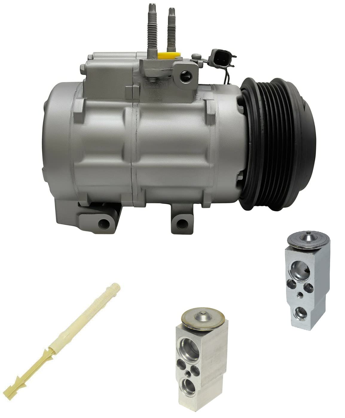 RYC Automotive AC Compressor Kit KT B079 - Compatible with Rear A/C Vehicles | Perfect for Car AC Repair & Maintenance