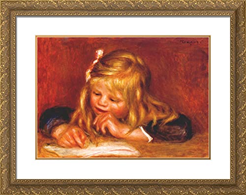 Gold Ornate Wood Frame with Double Matting
