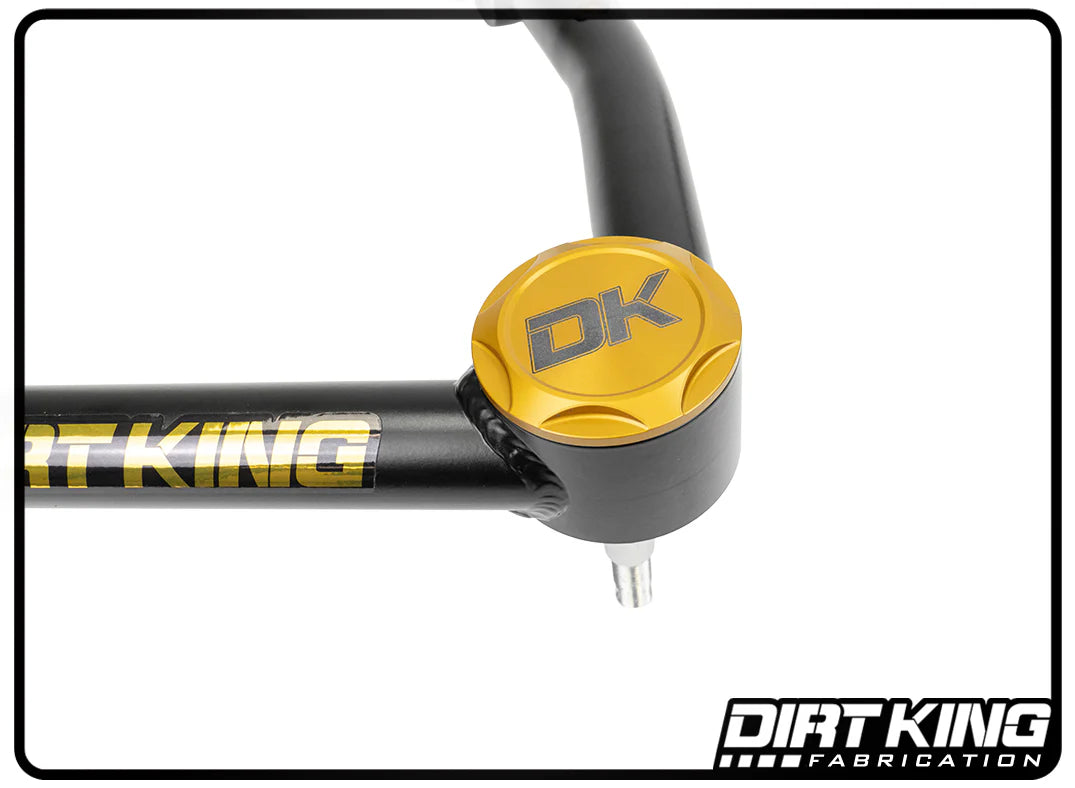 19-24 GM 1500 Dirt King 4130 Chromoly Ball Joint Upper Control Arm Kit - Heavy Duty Off-Road Suspension Upgrade for Chevy Silverado & GMC Sierra Trucks