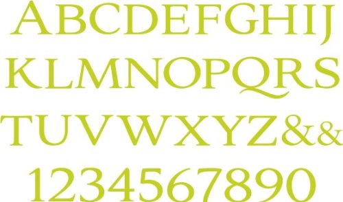 Lifestyle Crafts Letterpress Printing Plate Set for DIY Scrapbooking & Card Making – Scholastic Quality for Home & School Projects