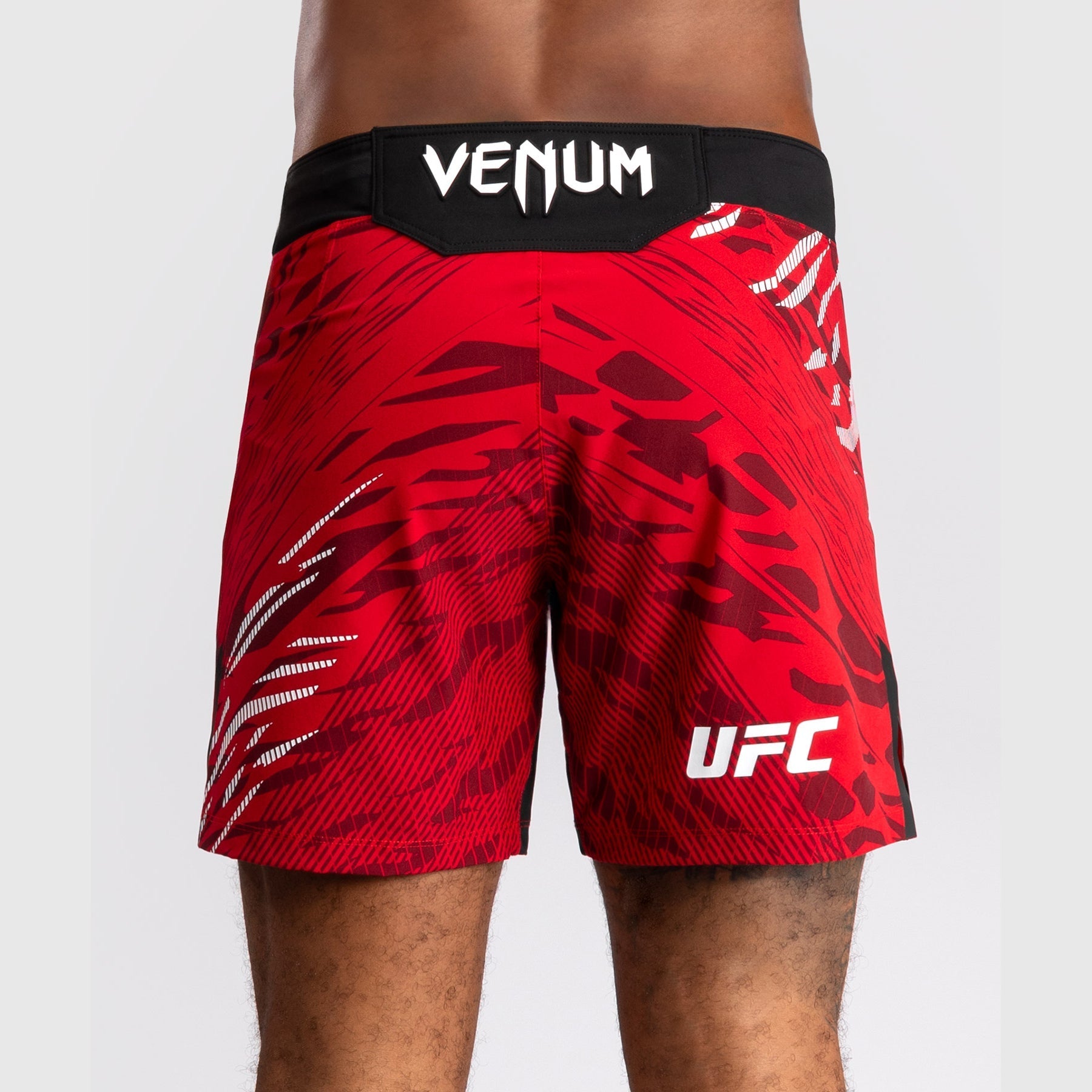 Venum UFC Fusion Personalized Authentic Fight Night Men's MMA Shorts - Red - Perfect for Training, Competition & Cage Fighting