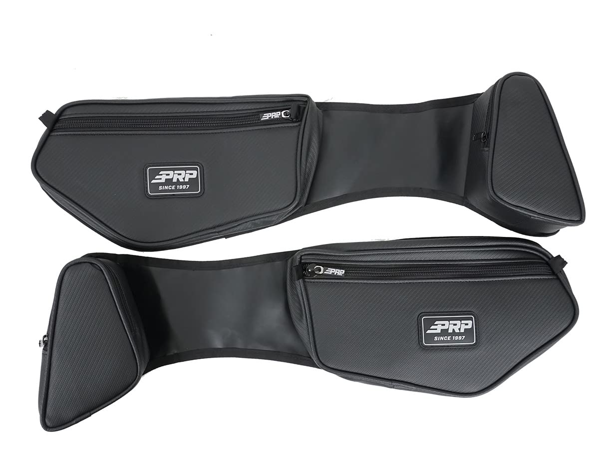 PRP UTV Door Bags with Knee Pads for Can-Am Commander 2021+ | Waterproof & Durable Storage Organizer | Easy Installation on Door Frame | Large Capacity Pockets | Perfect for Off-Road Adventures & Hunting Gear Storage