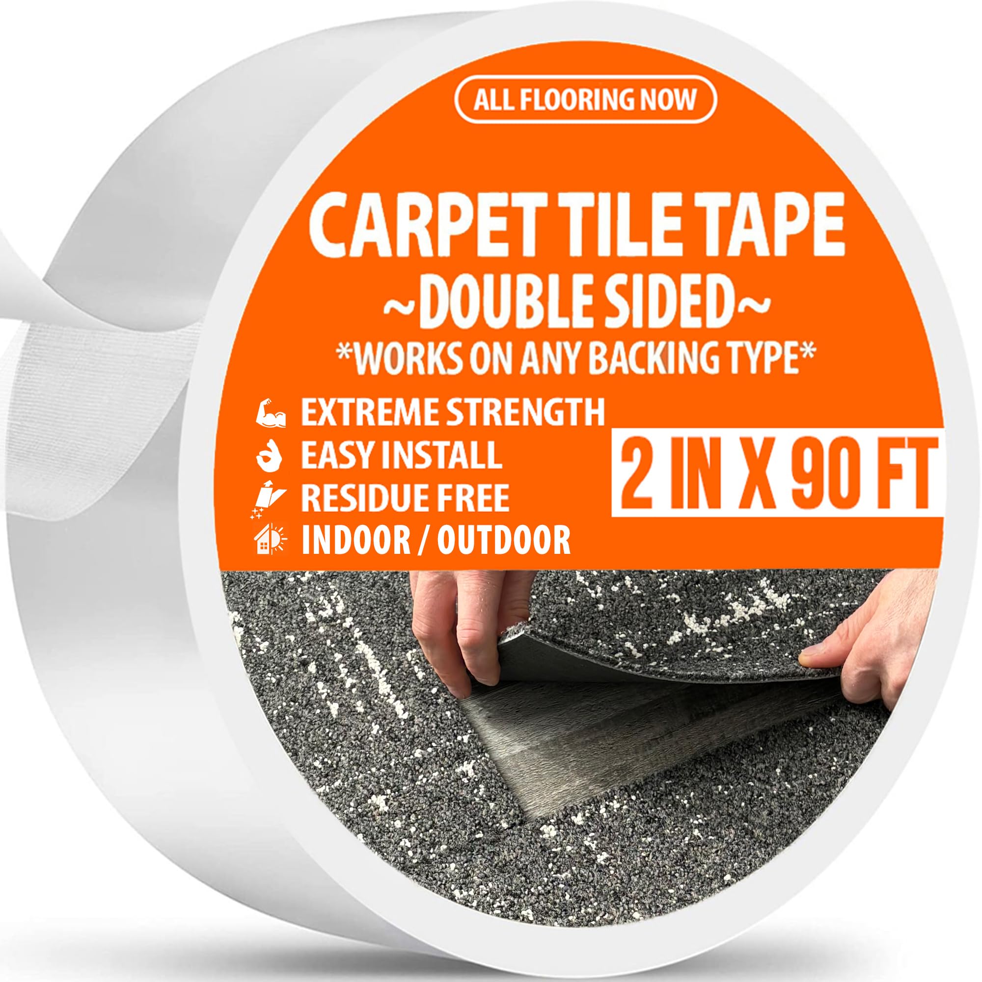 Heavy Duty Double Sided Carpet Tape - 2