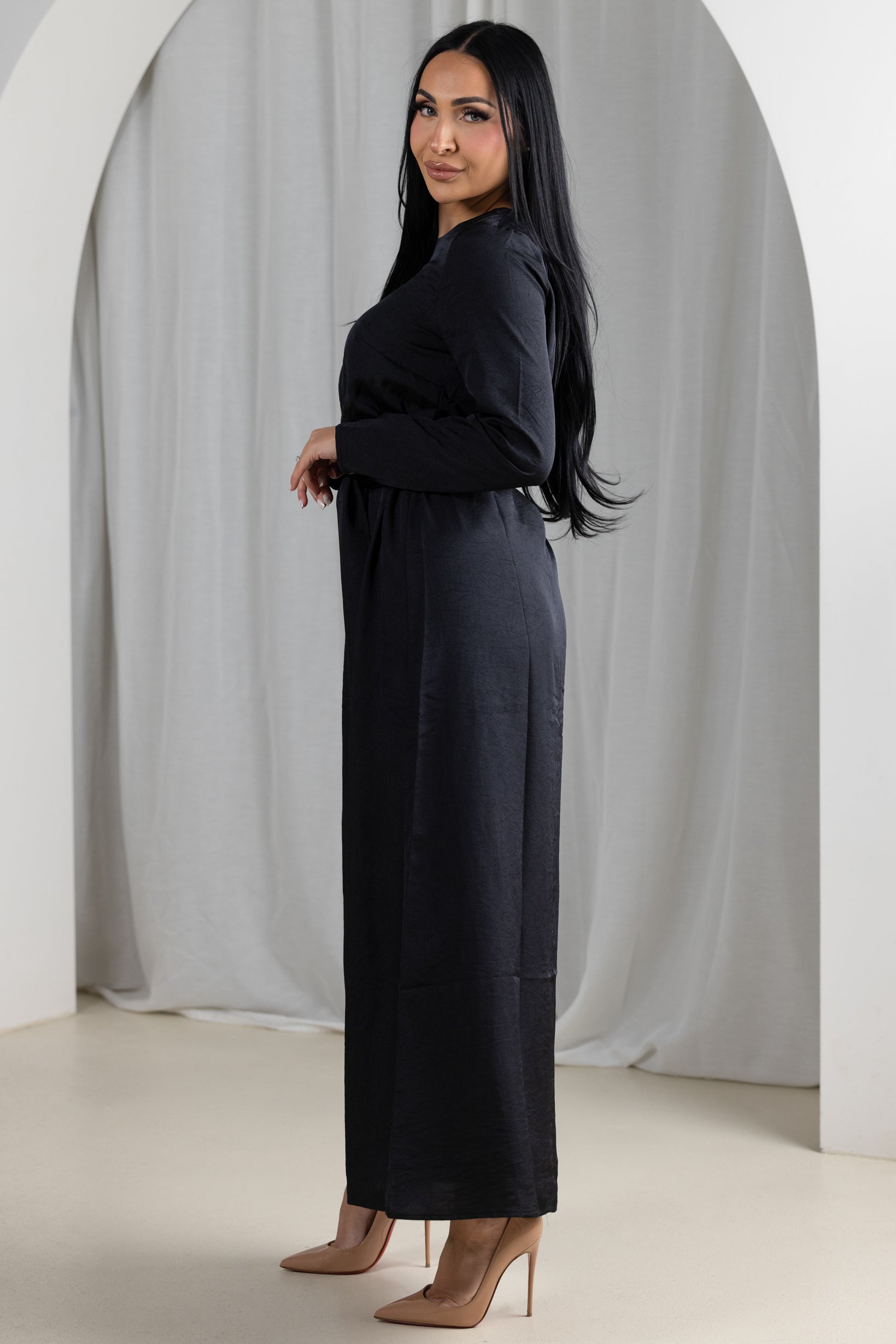 Eminent Vondra Maxi Dress for Women - Flowy Summer Long Dress with Pockets, Boho Chic Beach Dress for Vacation, Party & Casual Wear