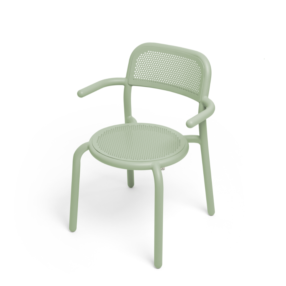 Stylish Toni Mist Green Dining Chairs - Set of 4 Modern Kitchen Chairs for Dining Room, Breakfast Nook & Outdoor Patio