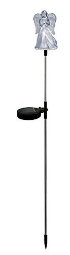 Solar LED Angel Lights with Floral Design - Waterproof Outdoor Garden Stake Decor for Yard, Patio, and Landscape - Perfect Gift for Christmas, Weddings & Home Decoration