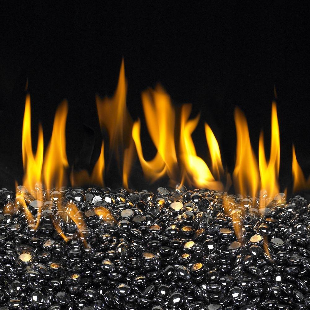Real Fyre Fire Gems for Gas Fire Pits & Fireplaces - Decorative Glass Crystals for Outdoor & Indoor Use - Enhance Flame Aesthetics for Patio, Deck, and Living Room