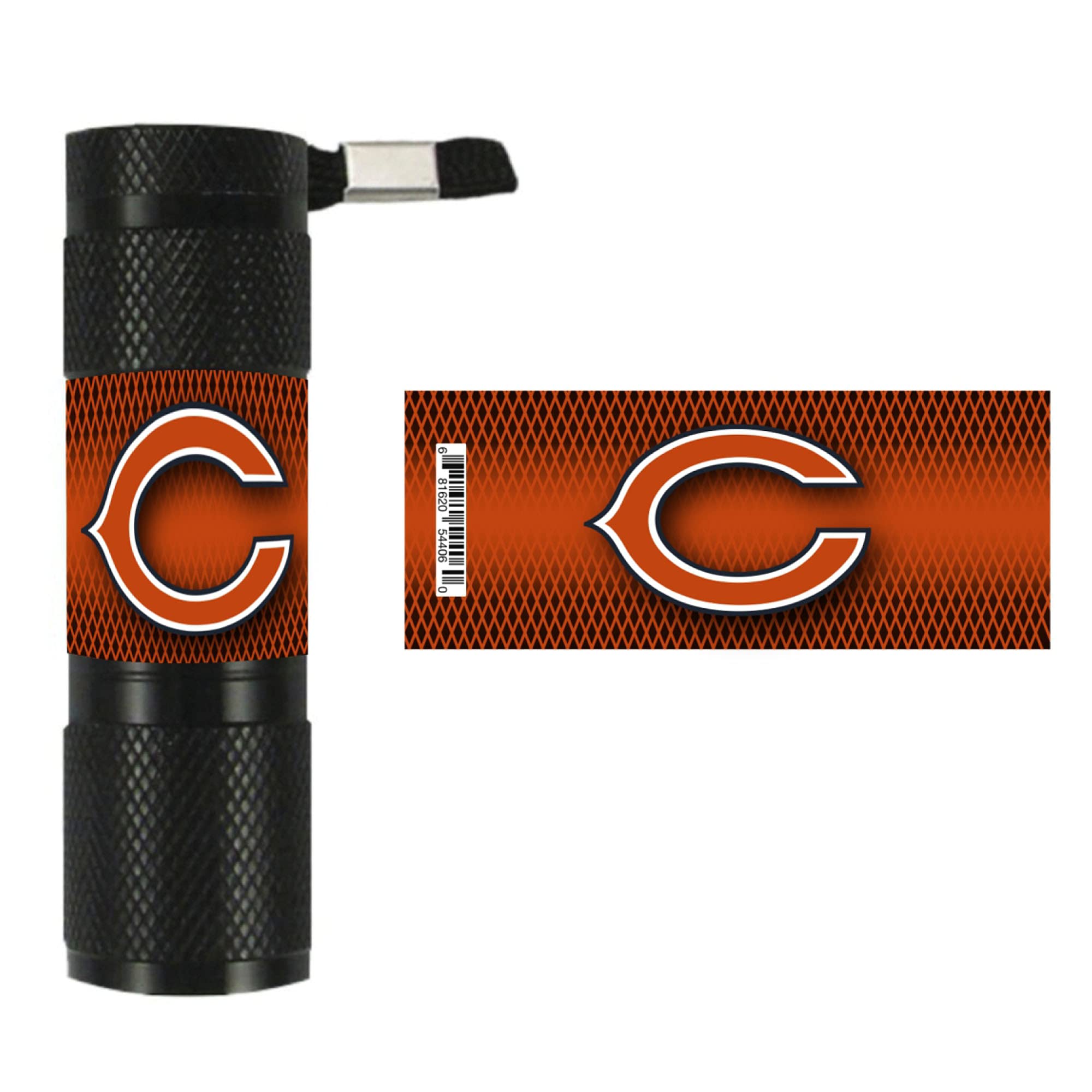 NFL Team Logo LED Flashlight - Bright Portable Light for Camping, Hiking, Emergency & Sports Events | Officially Licensed NFL Merchandise