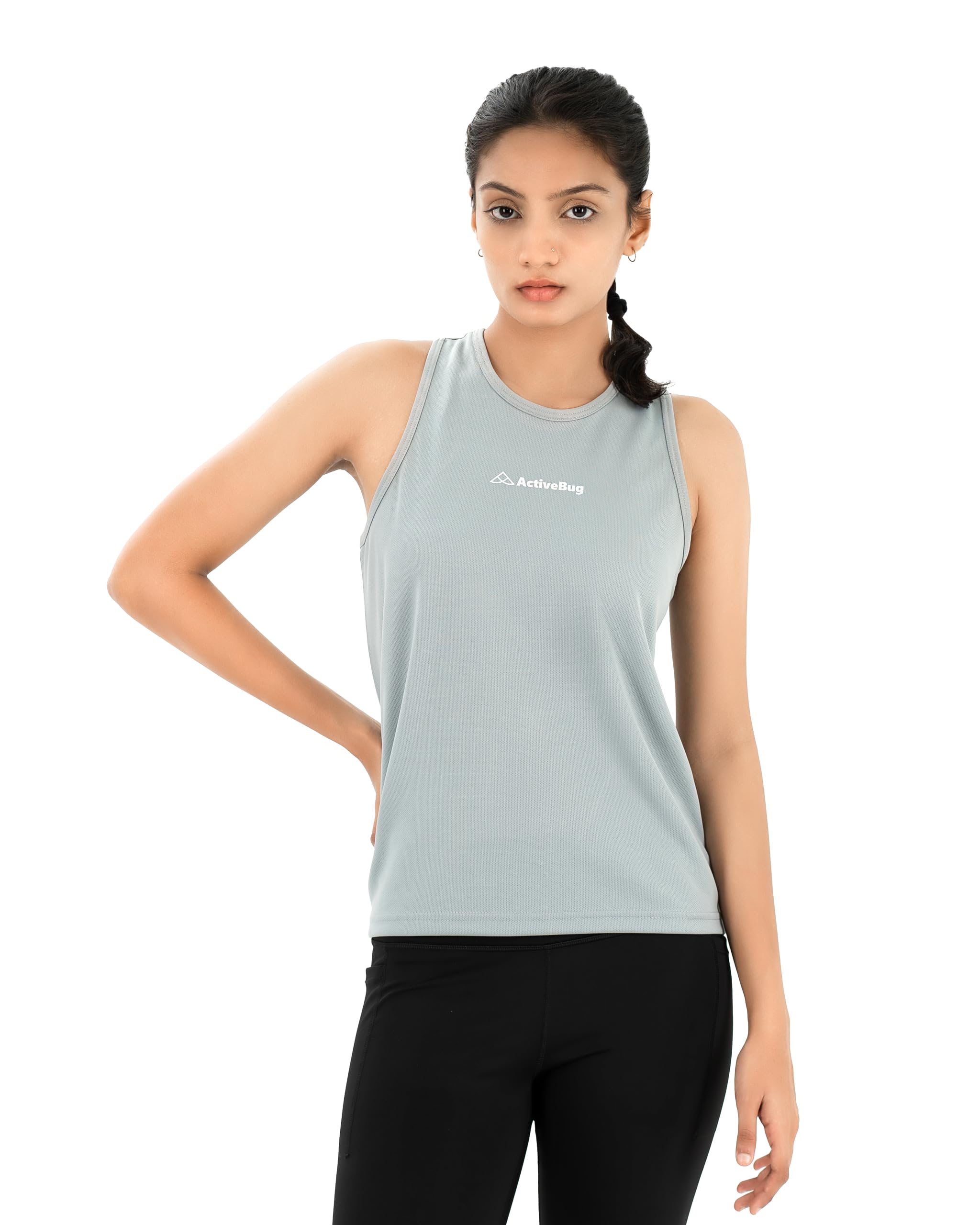 ActiveBug Women's Sports Tank Top - Breathable Gym & Running Shirt for Workouts, Yoga & Outdoor Activities