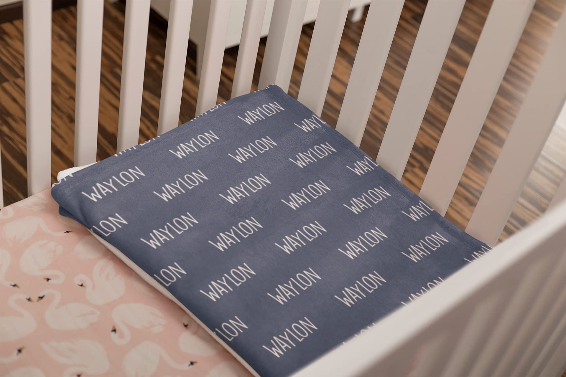 Personalized Name Blankets for Baby, Kids & Adults - Custom Throw Blankets for Mom, Grandma & Family - Soft Baby Blankets with Names for Newborns, Infants, Toddlers & Kids - Perfect for Nursery, Bedroom, Couch & Gift Giving