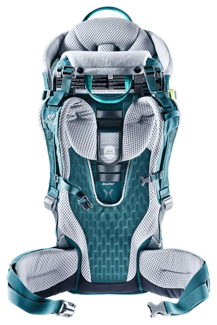 Deuter Kid Comfort Child Carrier Hiking Backpack - Active Standard Fit & Active SL Women's Fit for Outdoor Adventures, Family Hiking & Travel