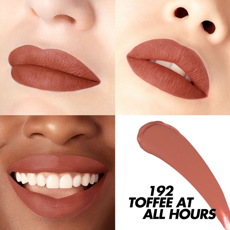 Rouge Artist For Ever Matte 192 Toffee At All Hours - Long Lasting Matte Lipstick for Women, Vegan & Cruelty Free - Perfect for Everyday Wear, Date Night & Special Occasions