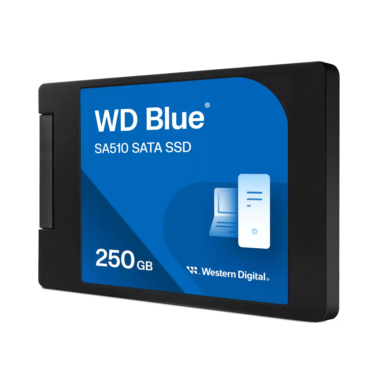 WD Blue SA510 250GB SATA SSD 3D NAND Internal Solid State Drive - Fast & Reliable Storage for Laptops, Desktops & Gaming PCs