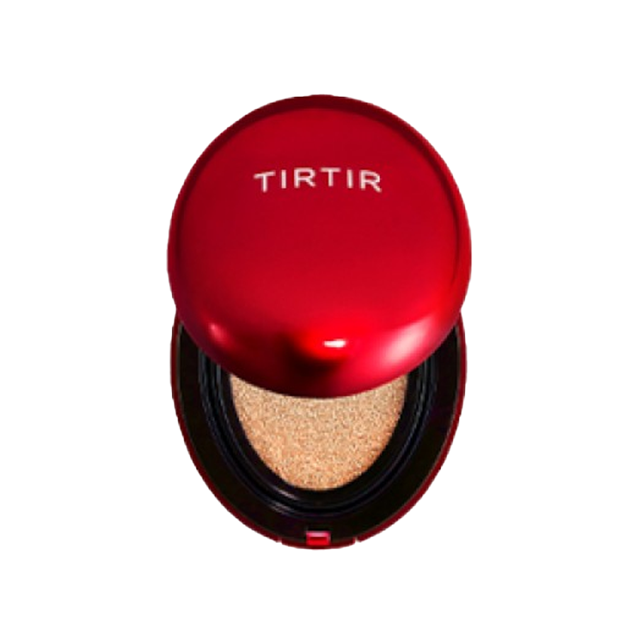 TIRTIR Mask Fit Red Cushion Foundation SPF 50+ PA+++ - 21N Natural Beige (18g) | Long-Lasting Hydrating Cushion Compact for Flawless Coverage | Perfect for Daily Wear & Touch-Ups On-The-Go