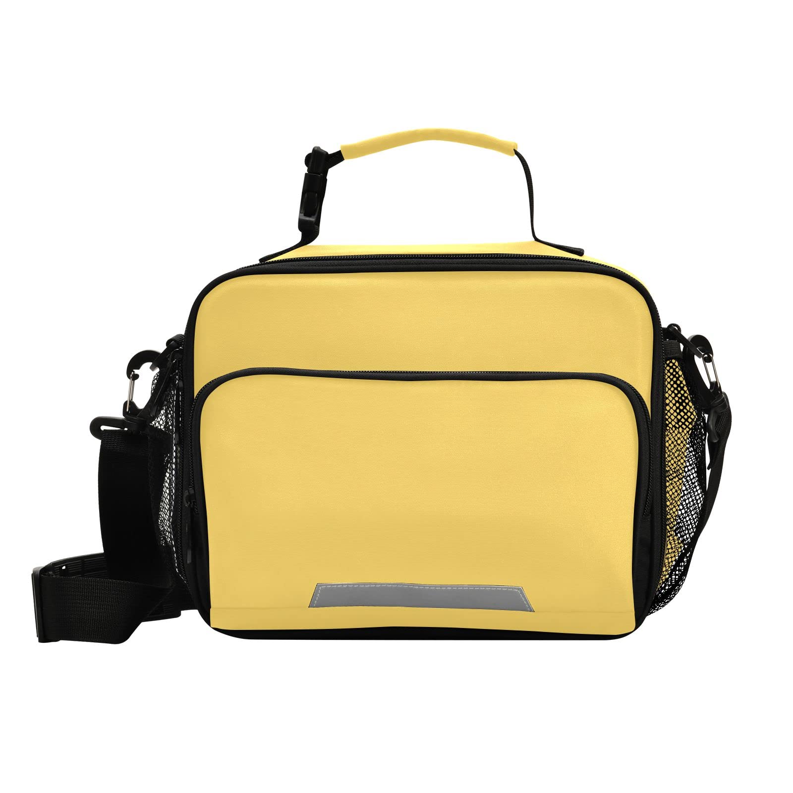 Insulated Reusable Lunch Box for Kids - Dark Yellow School Lunch Bag for Boys & Girls, Eco-Friendly Thermal Food Container for Students, Women & Men - Perfect for School, Work, Picnics & Travel
