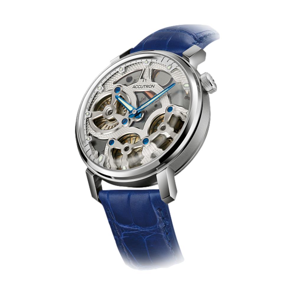 Spaceview Evolution Silver Tone Dial Watch - Stylish Men's Analog Wristwatch for Business, Casual & Formal Occasions
