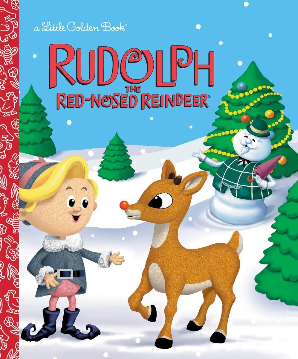 Rudolph the Red-Nosed Reindeer Little Golden Book - Classic Christmas Story for Kids, Holiday Gift & Bedtime Reading - Perfect for Family Storytime, Christmas Traditions & Children's Book Collections