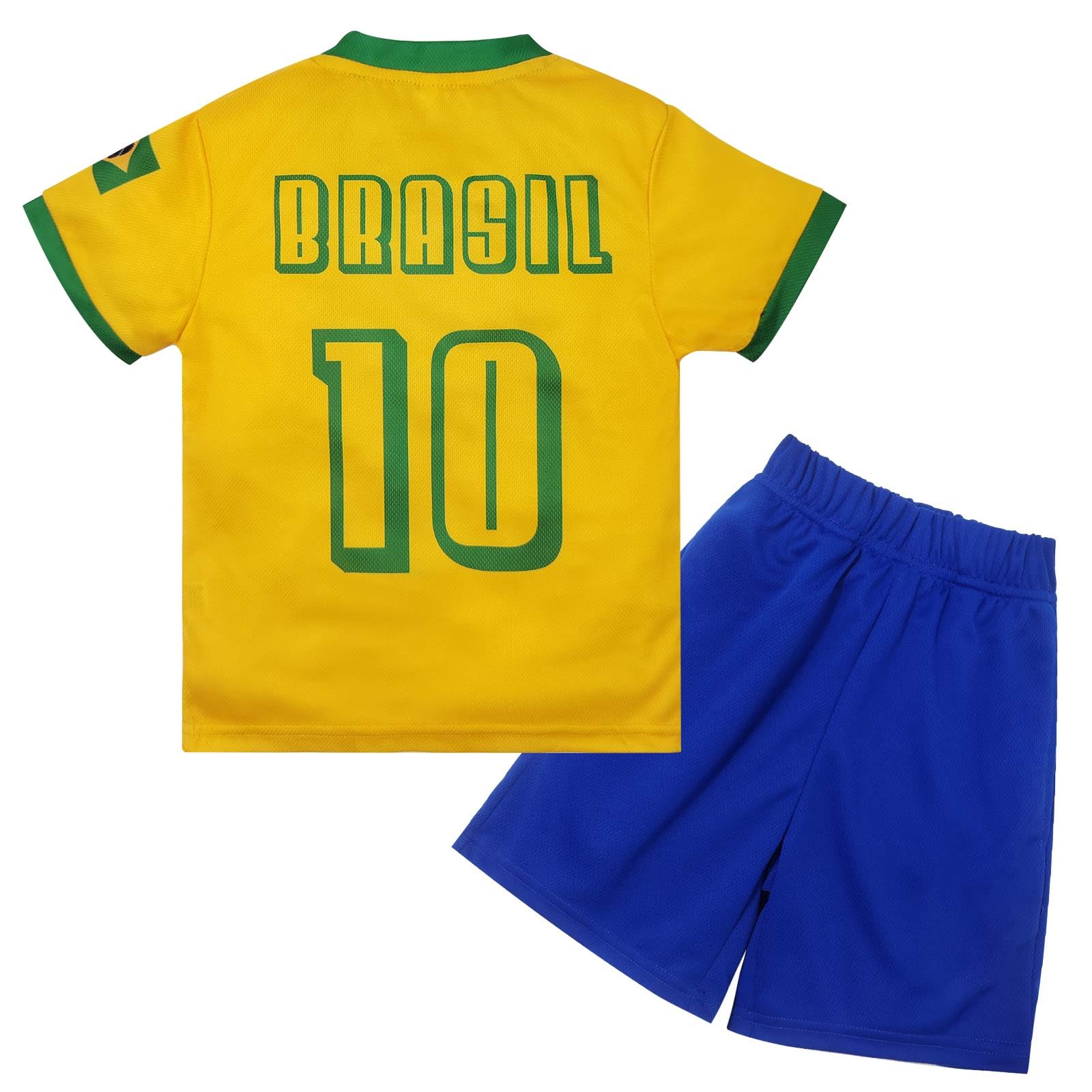 Argentina Boys Youth Soccer Jersey & Shorts Set - Kids Football Uniform for Toddlers - Perfect for Games, Training, and Team Sports