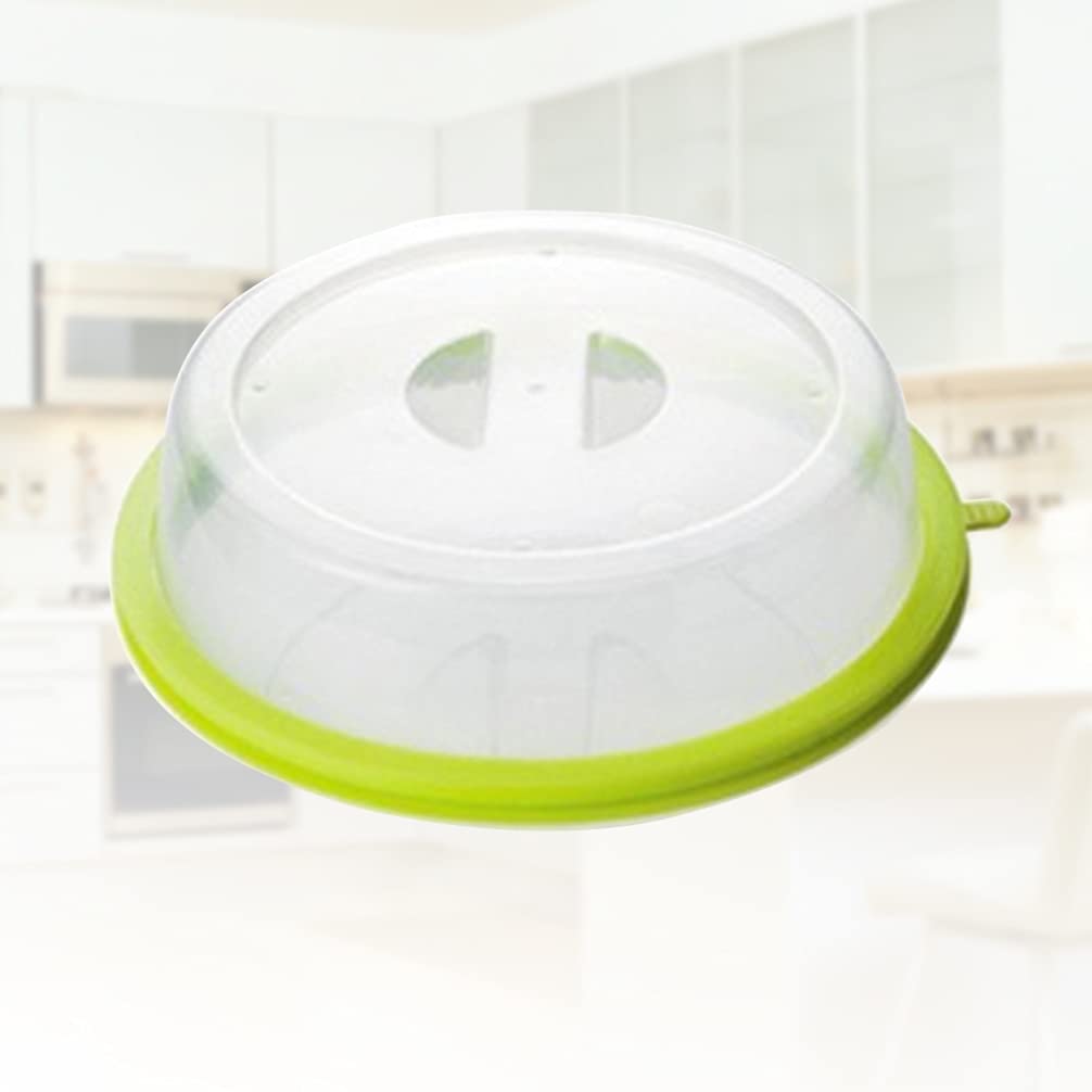DOITOOL Acrylic Cake Cloche with Splatter Lid - Microwave & Refrigerator Safe Food Dome for Cakes, Desserts, Pastries - Perfect for Kitchen, Bakery, and Party Serving