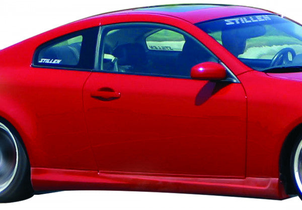 2003-2007 Infiniti G35 Coupe Left Side Skirt Replacement Part - Driver Side OEM Style 103612 - Perfect for Car Restoration & Body Repair