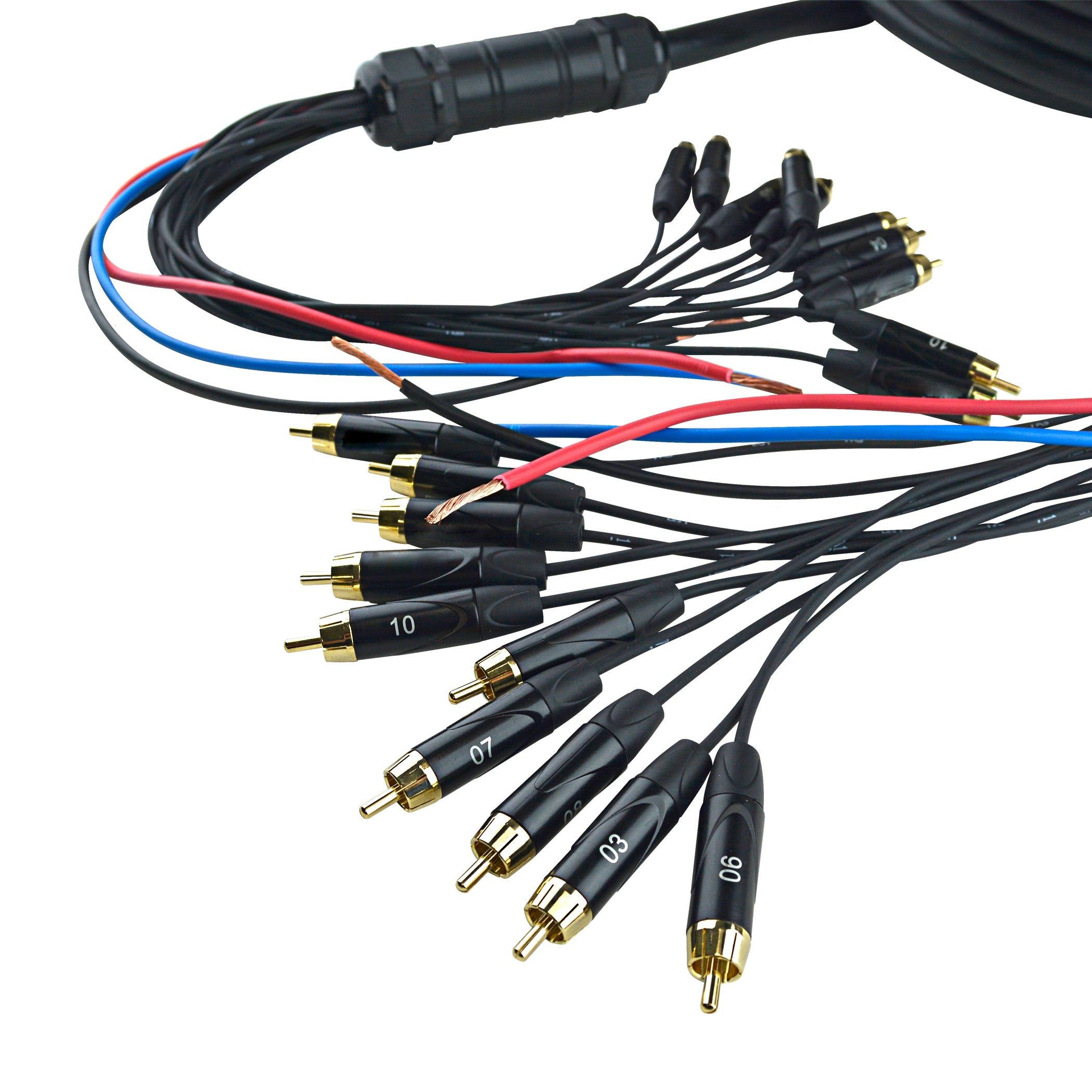 30Ft Multi Pair Cable (ADP SNKR10 30) - High-Speed Durable Audio/Video Cable for Home Theater, Gaming & Studio Setup - Perfect for Speakers, Monitors & AV Equipment