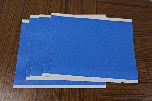 Premium 3D Printer Blue Masking Tape - 210mm x 300mm Heat-Resistant Painters Tape for Glass Bed Protection | Perfect for 3D Printing, DIY Projects & Crafting