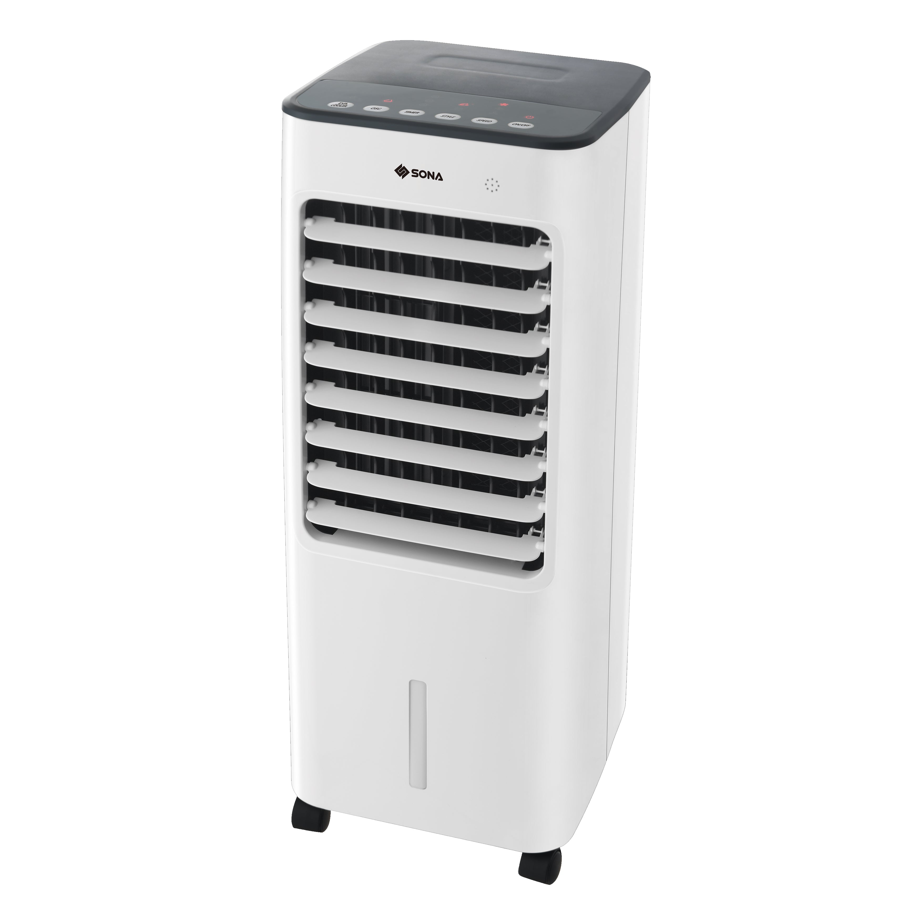 Portable SAC6305 Evaporative Air Cooler with Remote Control - Energy Efficient Cooling for Home, Office & Outdoor Use