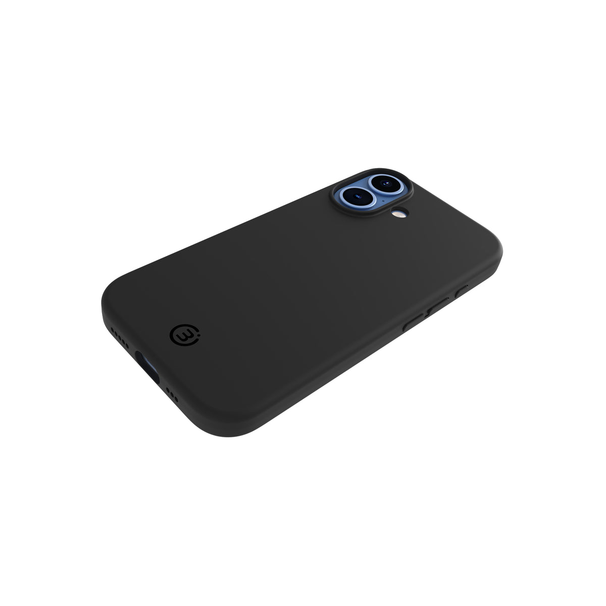 3sixT PureFlex+ Silicone MagSafe Compatible Case for iPhone 16 - Ultra Slim Protective Cover with Anti-Slip Grip - Perfect for Work, Gym & Outdoor Activities (Black)