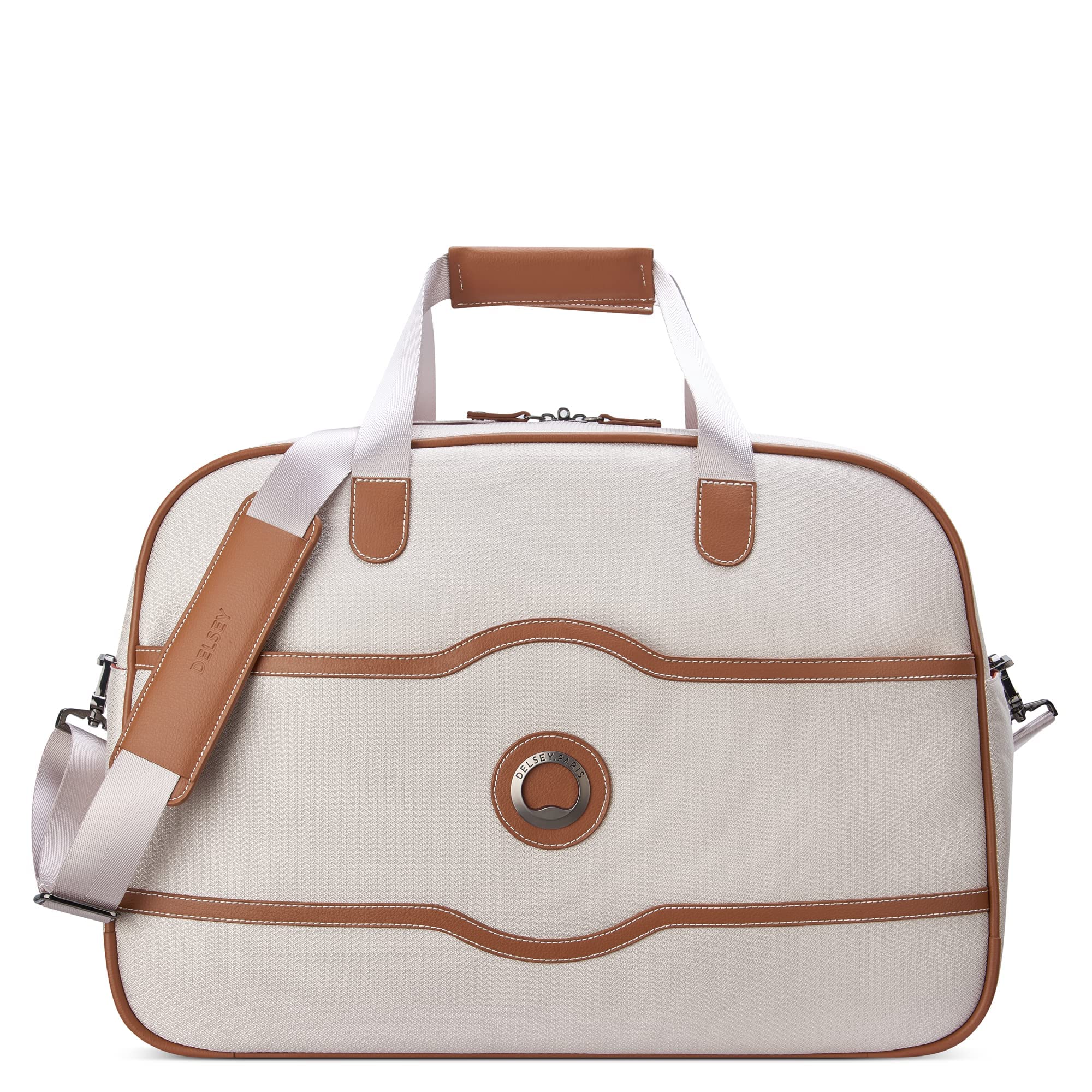 DELSEY PARIS Chatelet 2.0 Weekender Travel Duffle Bag - Water-Resistant Carry-On Luggage with Spacious Interior for Women & Men - Perfect for Weekend Getaways, Gym, and Business Trips