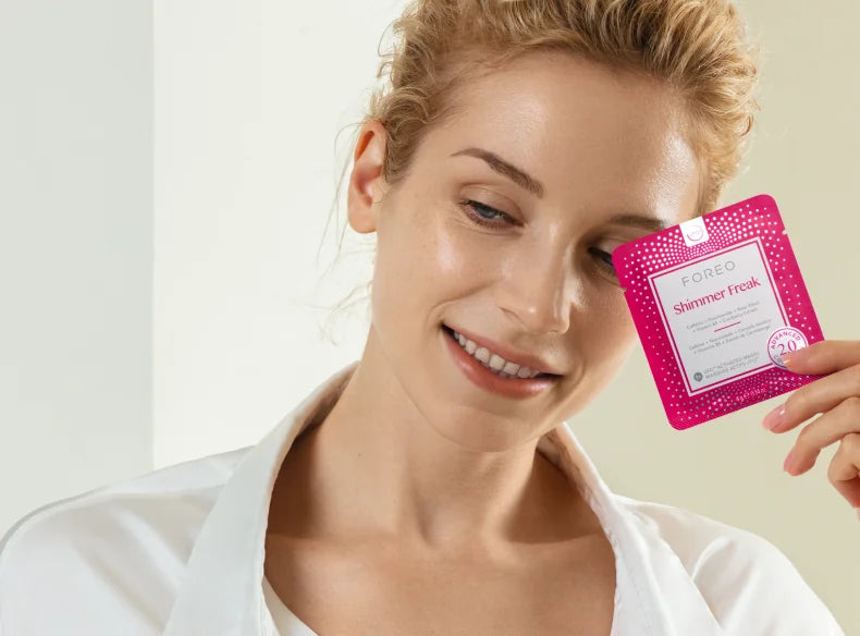 Shimmer Freak™ UFO Facial Mask by FOREO - Glow & Hydrate for Radiant Skin | Perfect for Spa Nights & Skincare Routines