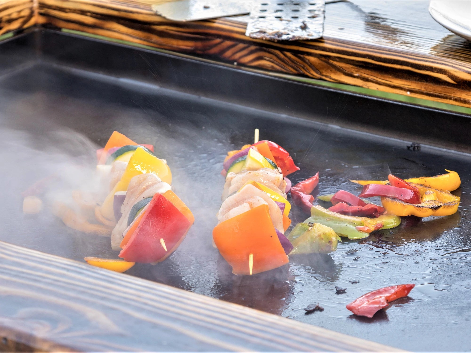 Premium Backyard Hibachi Grill - Heavy Duty Torched Steel BBQ Grill for Outdoor Cooking | Perfect for Patio, Garden, and Camping Parties
