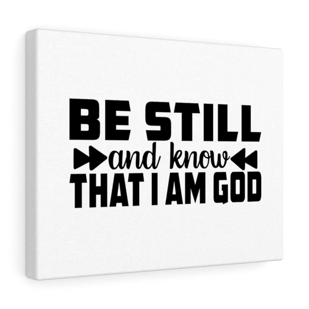 Be Still and Know Christian Wall Art - Bible Verse Print Ready to Hang - Inspirational Scripture Decor for Home, Office & Church - Perfect Gift for Religious Occasions