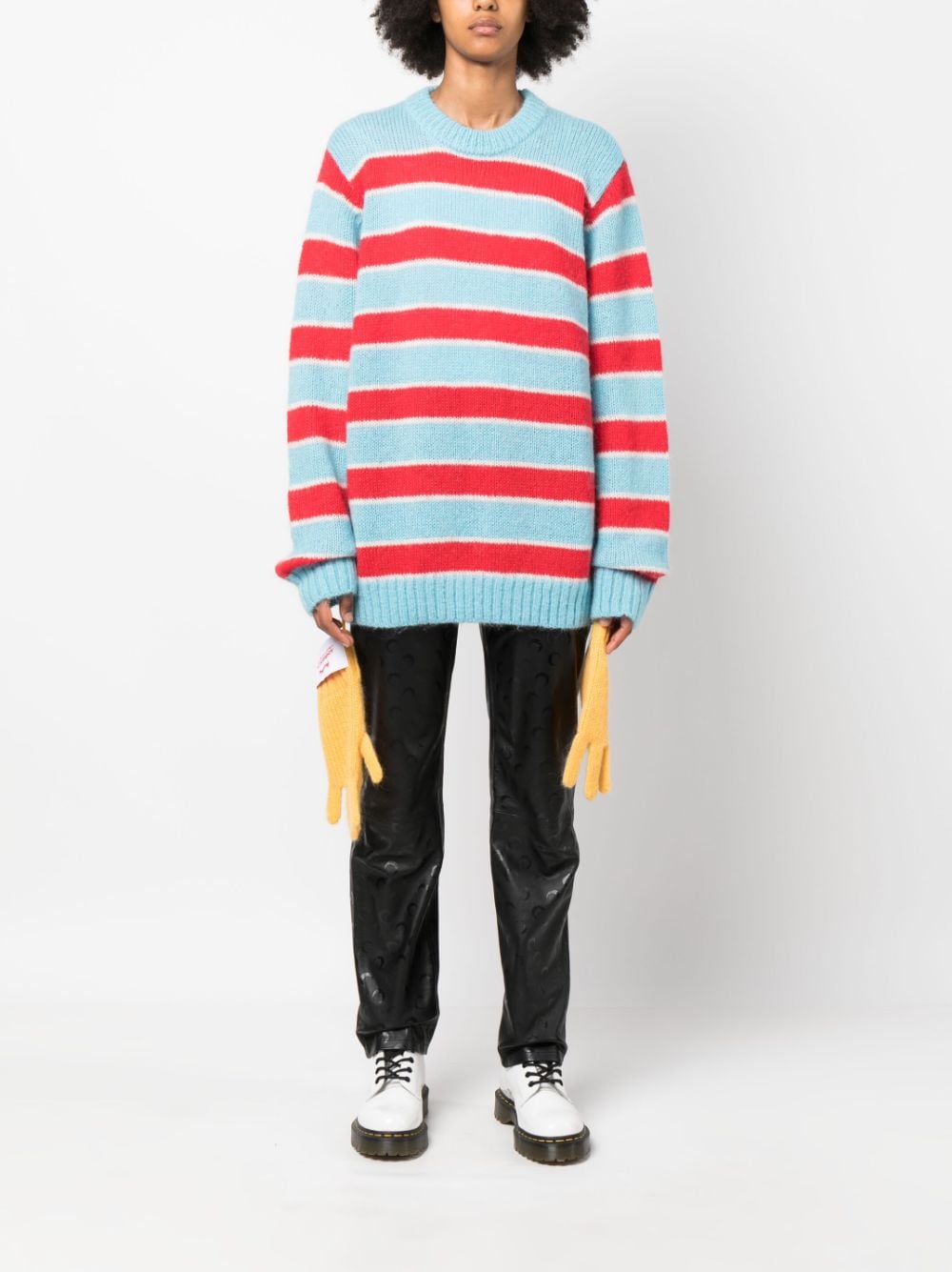 CHARLES JEFFREY LOVERBOY PRE Red Sweater for Men - Fashion Knitwear for Casual Wear & Street Style Outfits