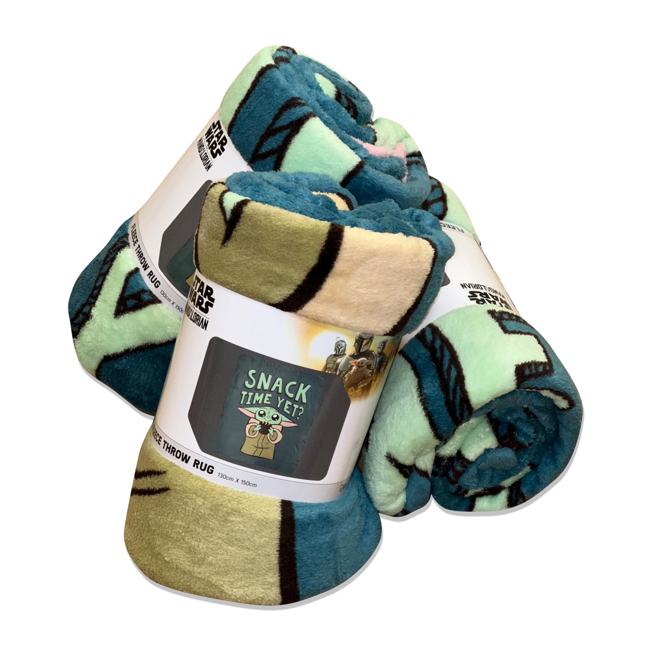 STAR WARS Kylo Ren Mandalorian Lightweight Fleece Throw Blanket - Soft & Cozy Gift for Fans - Perfect for Movie Nights, Bedroom Decor & Cosplay