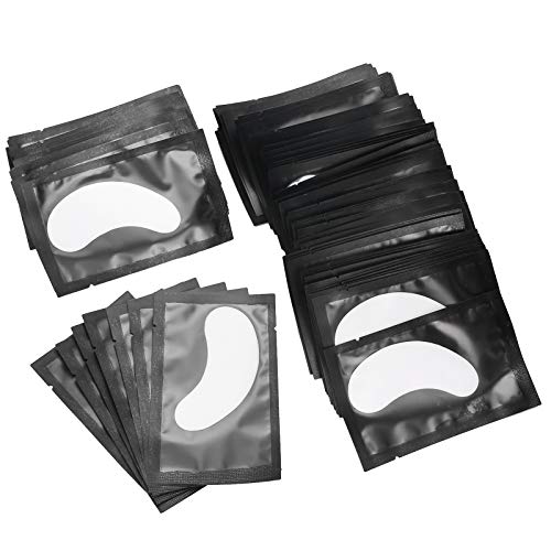 Professional Eyelash Extension Stickers 100Pcs - Self-Adhesive Lash Pads for Eyelash Training, Salons & DIY - Moisturizing Eye Protection - Perfect for Lash Artists, Beginners & Home Use