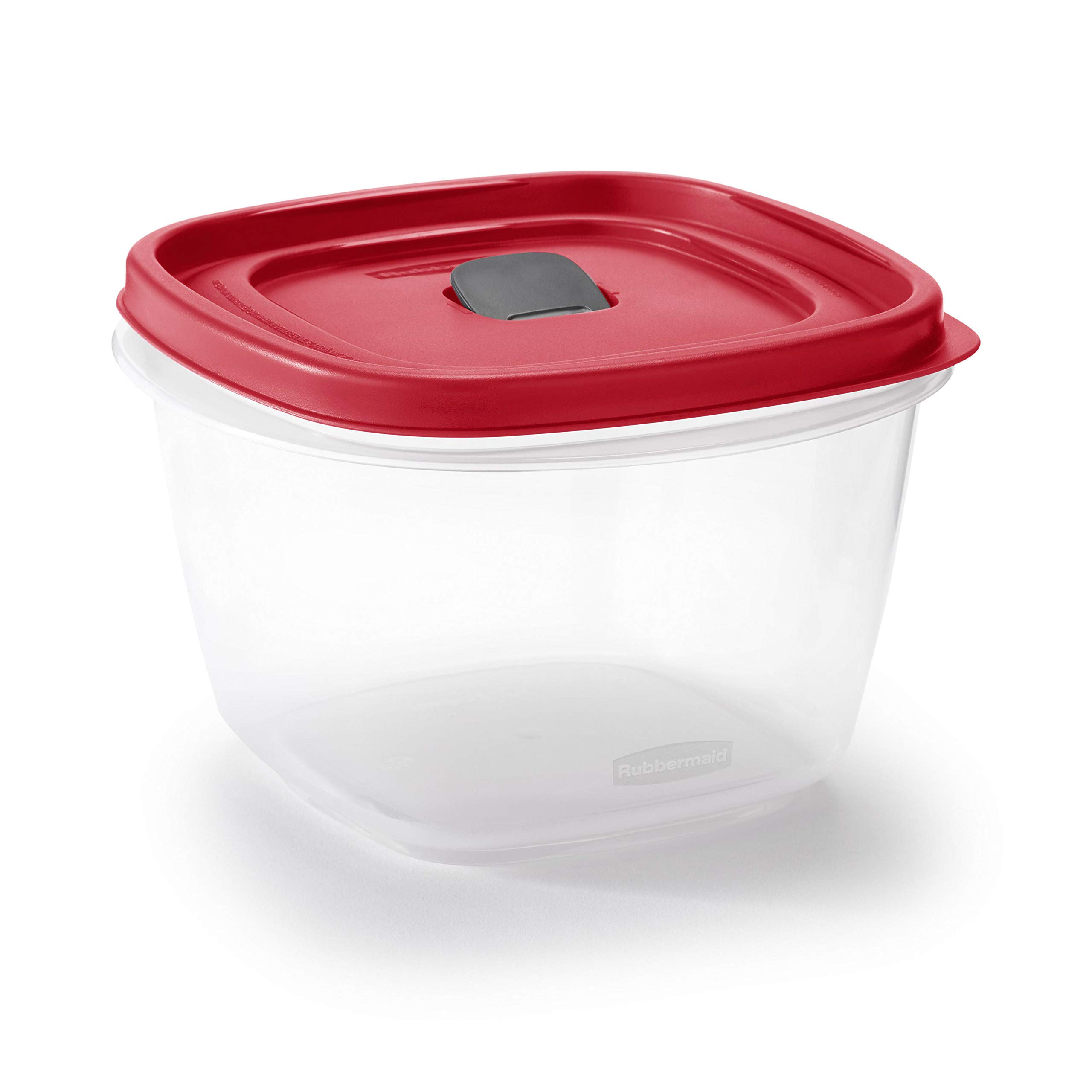 Rubbermaid® 7-Cup Vented Easy Find Lid Food Storage Containers - 3-Pack, Racer Red | Airtight & Stackable for Pantry, Fridge & Meal Prep