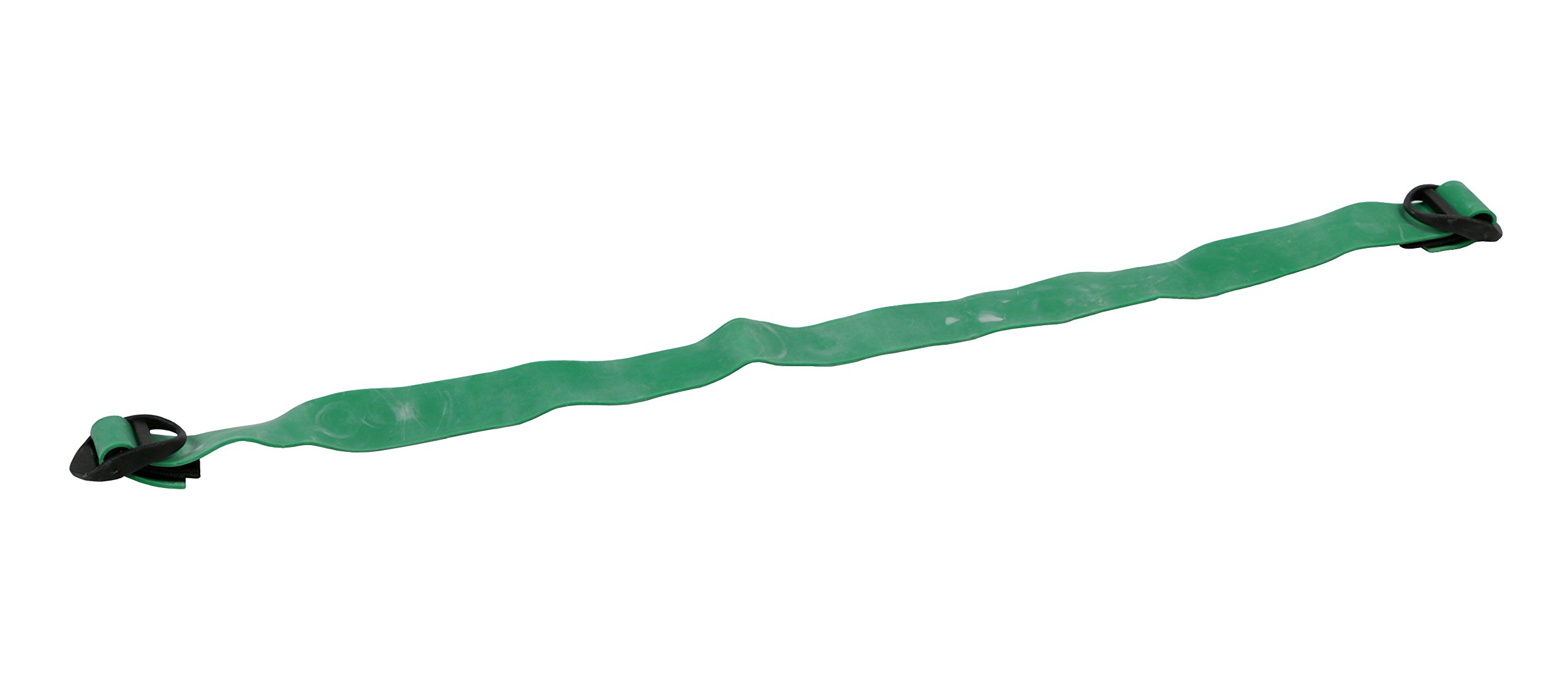 CanDo 10-3203 Adjustable Exercise Resistance Band - Medium Tension (Green) for Home Workouts, Physical Therapy & Fitness Training