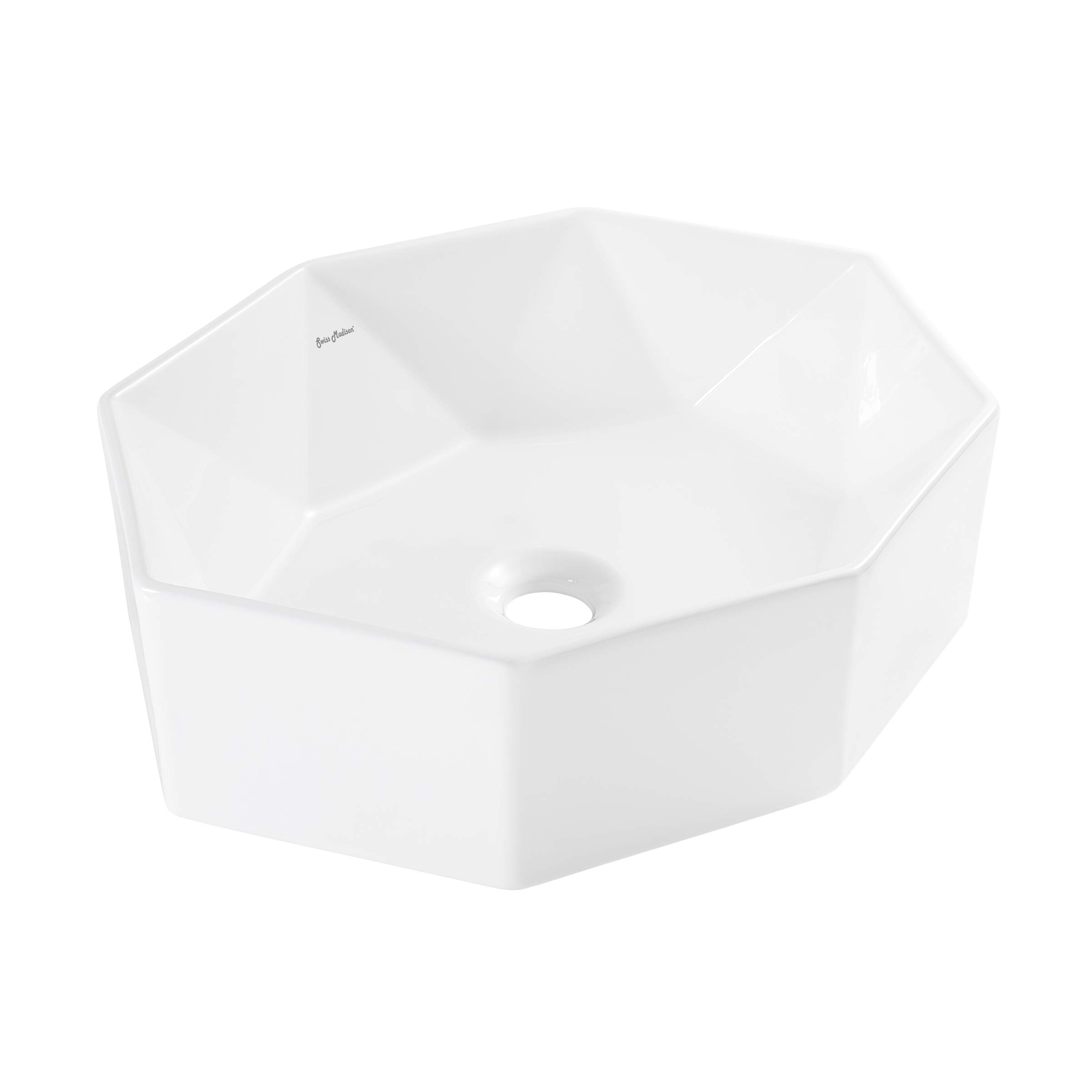 Swiss Madison Well Made Forever Brusque Vessel Sink - Modern Bathroom Vanity Sink for Contemporary Home Decor | Perfect for Powder Rooms, Guest Baths & Luxury Master Suites