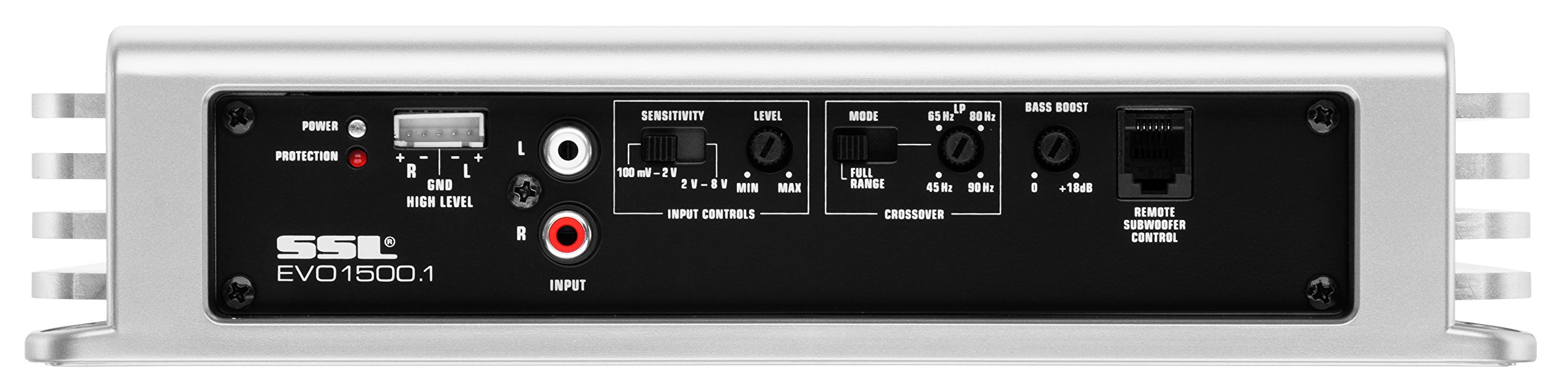 Sound Storm Laboratories EVO15001 1500W Max Monoblock Car Amplifier - High Power Audio for Car Stereo Systems, Subwoofers & Bass Boost