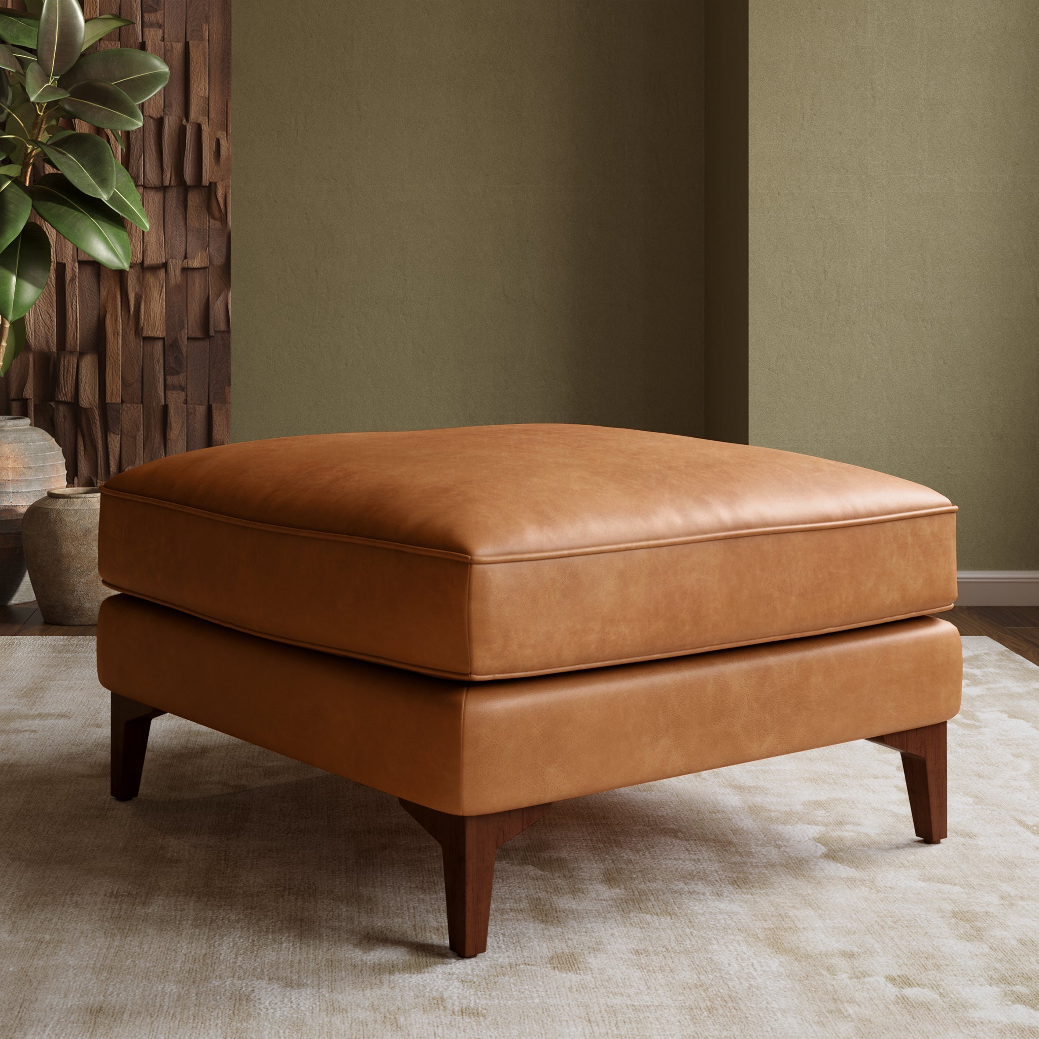 Essex Ottoman Storage Bench with Lift Top - Upholstered Tufted Seat for Living Room, Bedroom, Entryway - Perfect for Extra Seating & Hidden Storage