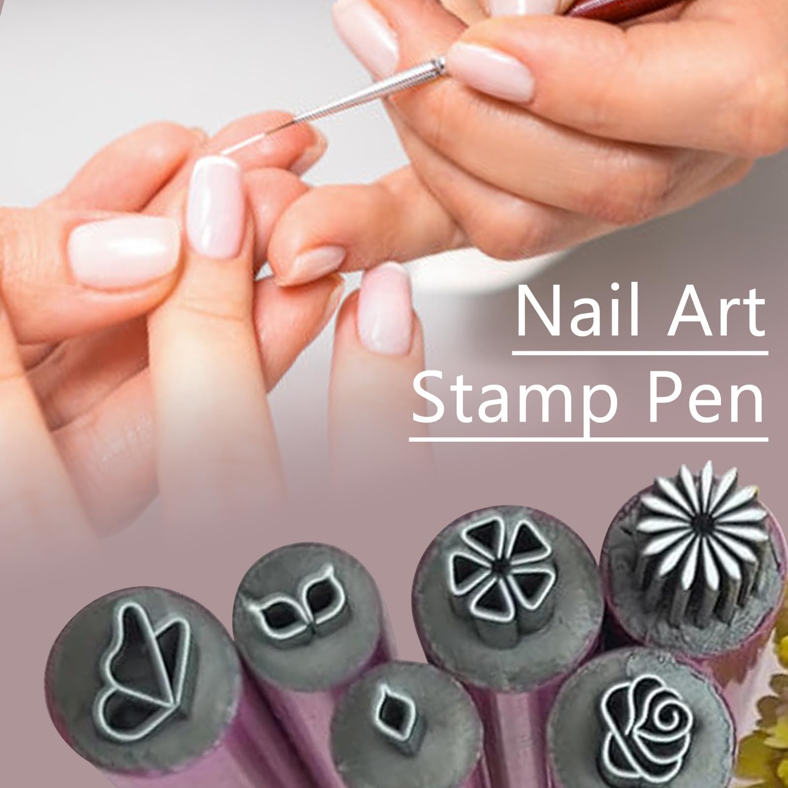15Pcs Nail Art Stamp Pen Set - Professional Dotting Tools for DIY Nail Designs, Easy to Use Nail Graffiti & Stamping Kit for Women & Girls - Perfect for Home Manicures, Salon Use & Nail Art Parties
