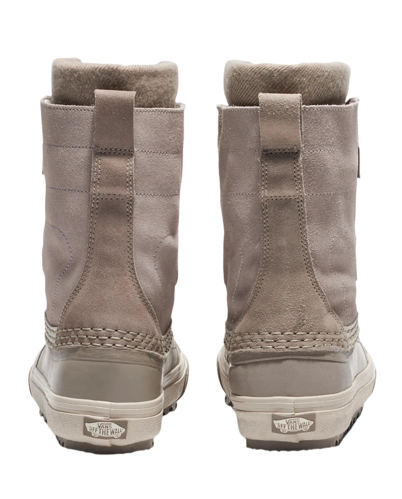 VANS Women's Waterproof Snow Boots - Khaki Brown/Marshmallow | Winter Hiking & Outdoor Activities | Warm MTE Boots for Snowy Weather & Cold Climates