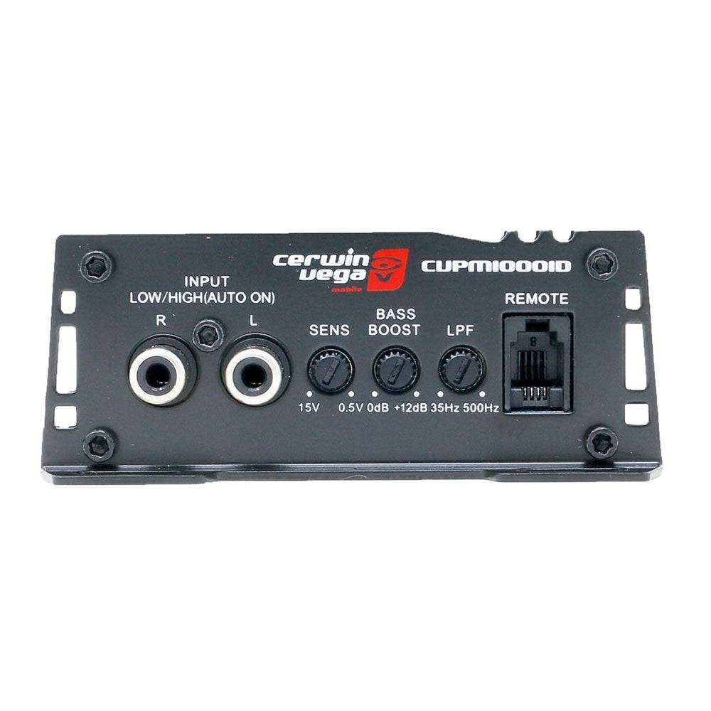 Cerwin Vega CVPM1000.1D 500W RMS Mono Mini Amplifier + XE12DV Dual 12